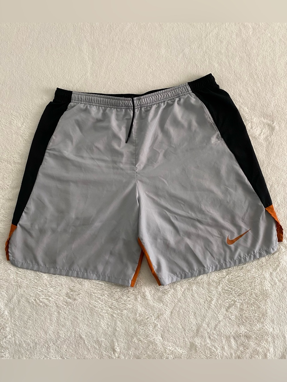 Nike running shorts with orange accents Men’s size 2XL